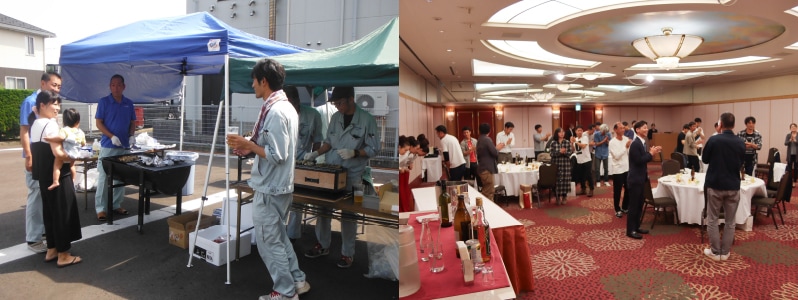 社員家族との交流会