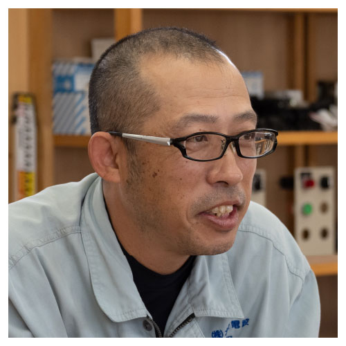 H.S.さん 工務課 工事長（内線工事担当）